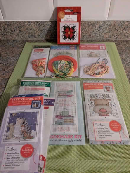 Photo of free Christmas Cross Stitch Kits (Beulah Hill SE19) #1