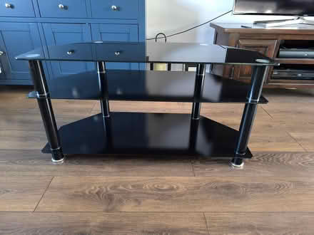 Photo of free Black TV Stand (Epsom, Surrey) #1