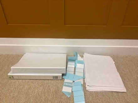 Photo of free Folders and sticky labels (Hampton Peterborough) #1