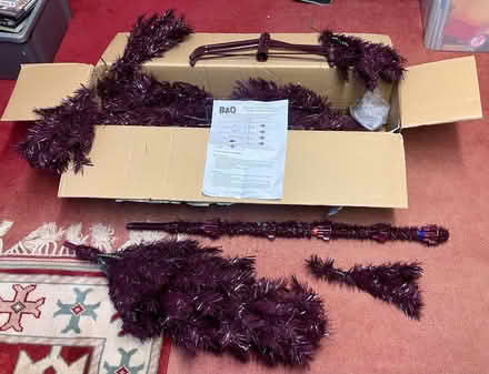 Photo of free Artificial Mulberry Xmas tree. (Gleadless S12) #2