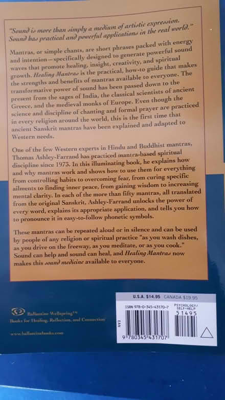 Photo of free Book: Healing Mantras (Cressex HP12) #2