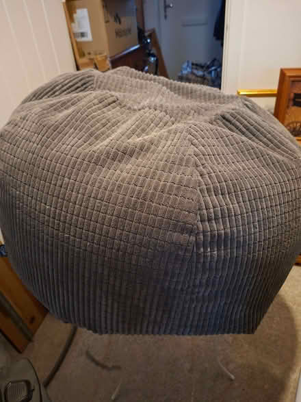 Photo of free Grey bean bag (Swindon Village GL51) #1