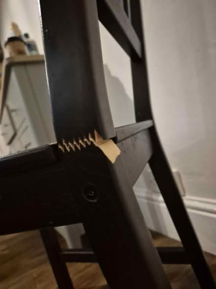 Photo of free Black chair. Needs fixing (Cheadle heath SK3) #3