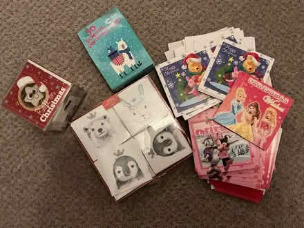 Photo of free Children’s Xmas cards (Sutton Coldfield, Four Oaks) #1