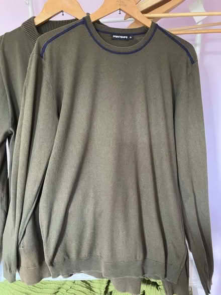 Photo of free Men's green jumper and cardigan set (Goffs Oak EN7) #3