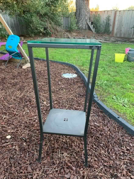 Photo of free Glass plant stand (Cambrian) #2