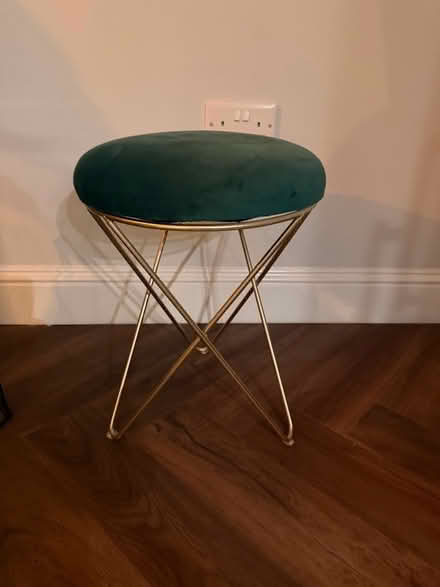 Photo of free Small green stool (Causewayhead FK9) #1