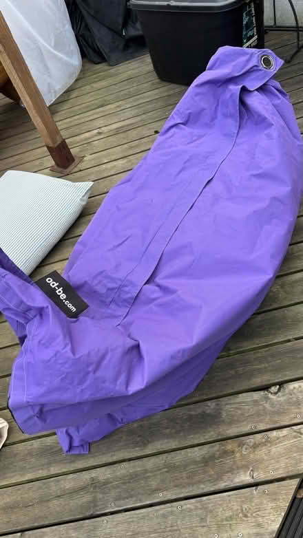 Photo of free Large Beanbag seat/cushion (Palmers Green N14) #2