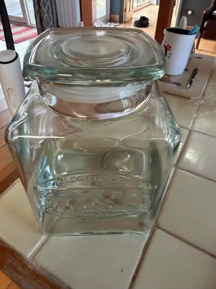 Photo of free Large storage jar Maxwell and Williams (Cumnor OX2) #3