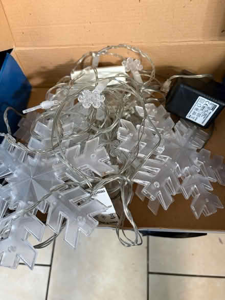 Photo of free Snowflake lights (Westbury Wilts BA13) #1