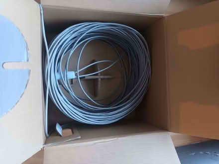 Photo of free Cat 5e data cable, (Woodley RG5) #2
