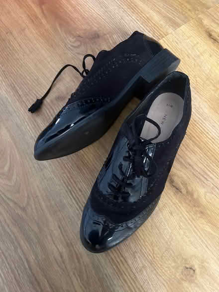 Photo of free girls school shoes worn once (Kempston) #1