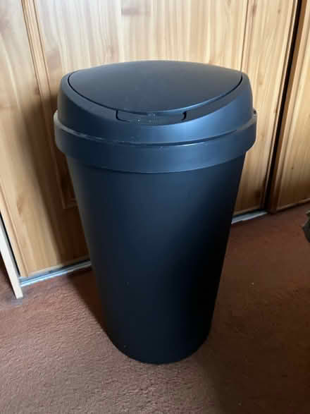 Photo of free Black Plastic Bin (Leyton, London E10) #1