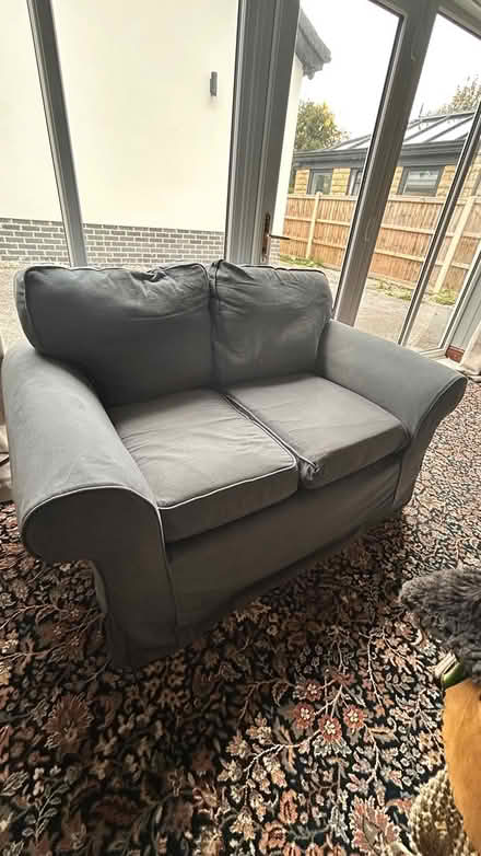 Photo of free Blue sofa removable cover (Heskin PR7) #1