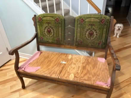 Photo of free Antique love seat (Southeast Ottawa) #3