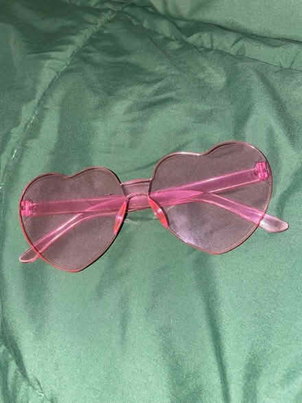 Photo of free Pink Heart-shaped Sunglasses (Sunset park) #1