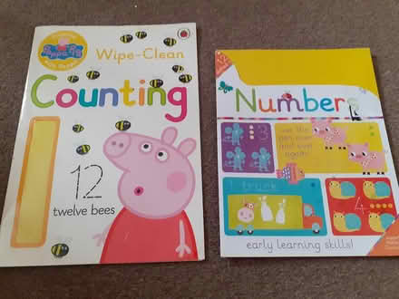 Photo of free Wipe clean numbers book (Panshanger AL7) #1