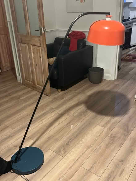 Photo of free Leaning lamp orange (E6 east ham) #1
