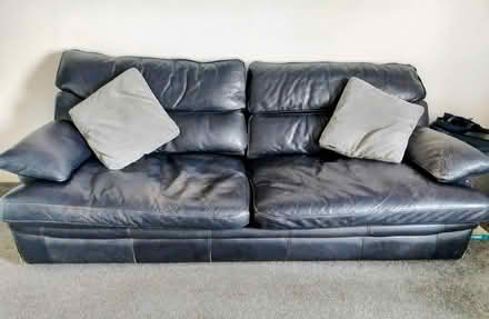 Photo of free G-Plan leather sofa (Trowbridge BA14) #4