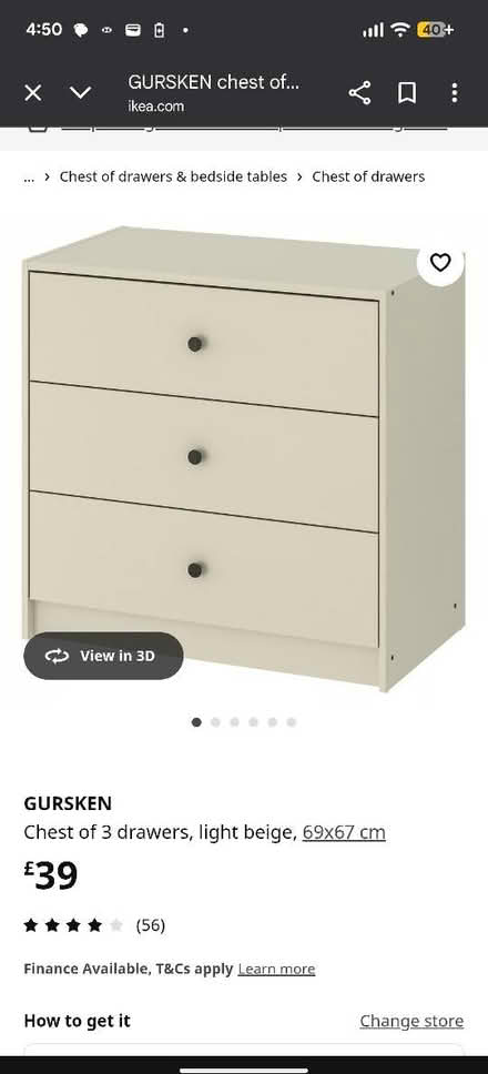 Photo of free Wardrobe & draws (East Morton BD20) #1