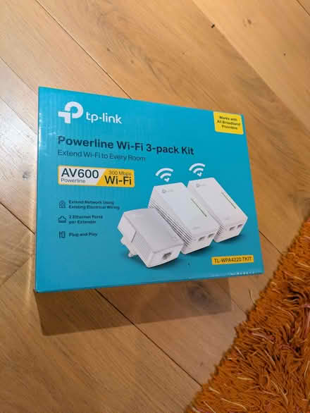 Photo of free Powerline Wi-Fi Extender Kit - Model tp-link TL-WPA4220 (Maer Rocks EX8) #1