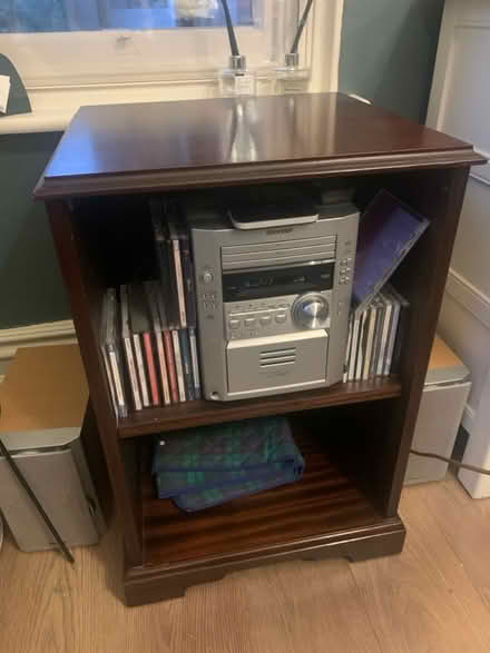 Photo of free Small dark wood unit (Bakewell DE45) #1