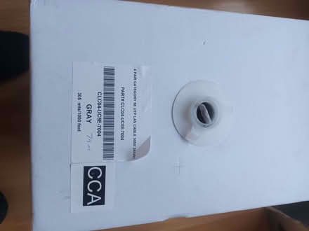 Photo of free Cat 5e data cable, (Woodley RG5) #1