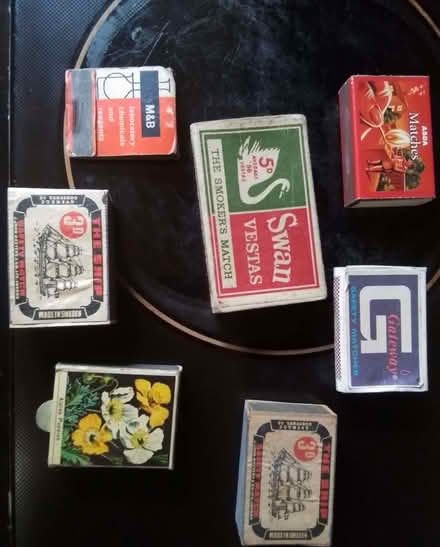 Photo of free Old matchboxes and matchbooks (Fords Farm RG31) #2