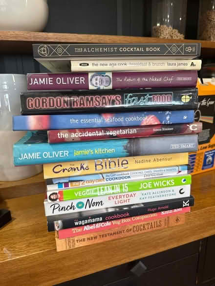 Photo of free Pile of cookery books (WS14 Shenstone) #1