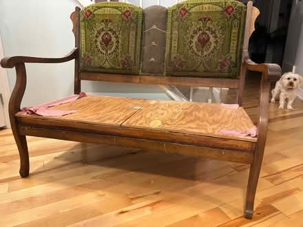 Photo of free Antique love seat (Southeast Ottawa) #1