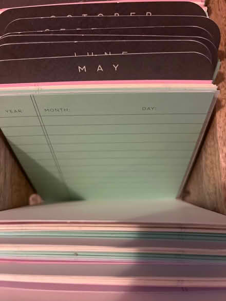 Photo of free Month organizer notes (Royal Oak, MI) #1