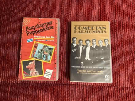 Photo of free 2 VHS Video Cassettes in German (Fairfield Park) #1
