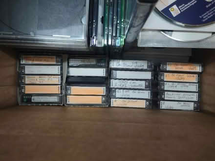 Photo of free DVDs, mini videotapes, DVD cases (Portage Park) #2