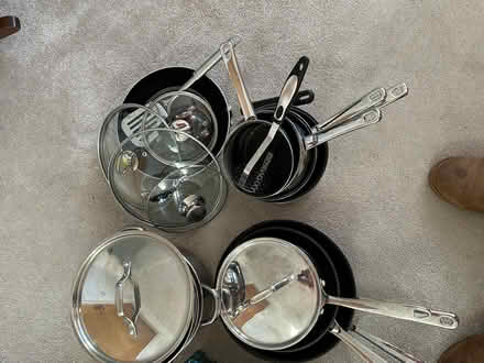 Photo of free Set of serviceable pans and tools (Harrogate HG2) #1
