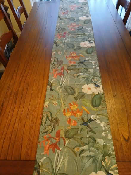 Photo of free Large Dark wood Table (Lowestoft north) #1