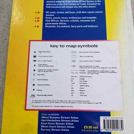 Photo of free East Sussex street atlas (Hastings TN34) #2