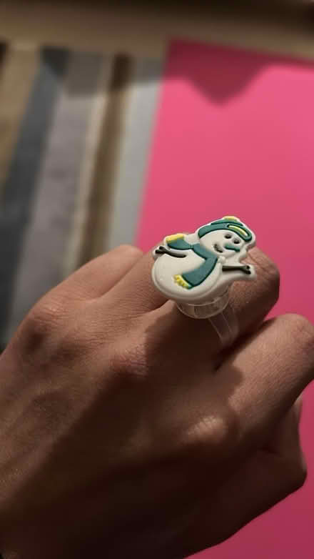 Photo of free Snowman ring (KT3 new malden) #1