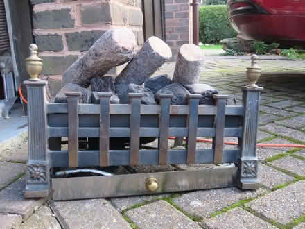 Photo of free Gas fire and ceramic coals (Frimley GU16) #1