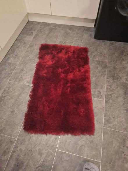Photo of free Small red rug (Bramley LS13) #1