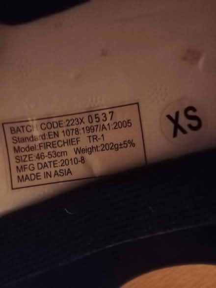 Photo of free Childs bike helmet (Westcliff-on-sea SS0) #2