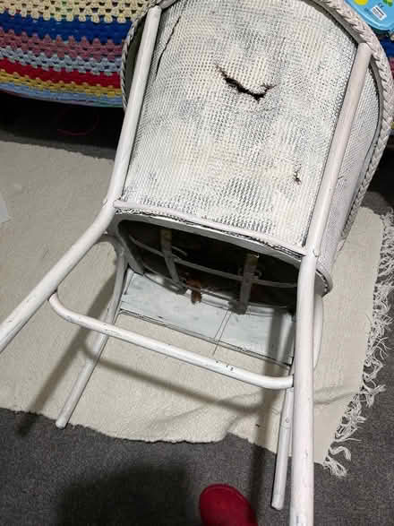 Photo of free Lloyd Loom type chair (Kings Heath B13) #2