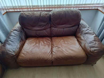 Photo of free Leather sofa set 3 and 2 seater (Gipton LS8) #1