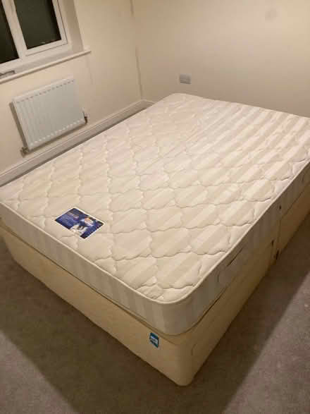 Photo of free King size bed with devan 4 drawer base (Carlisle CA2) #1