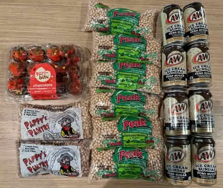 Photo of free Soda, garbanzo-pinto beans, cupcake (Valencia Avenue, Sunnyvale) #1