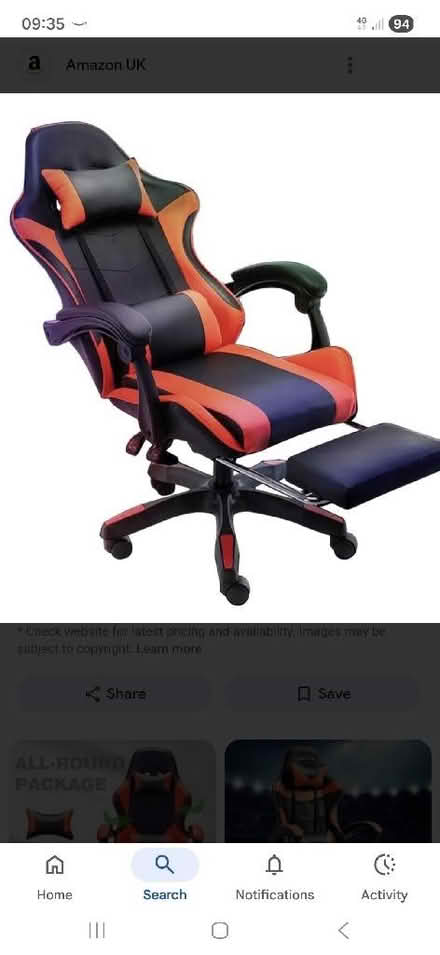 Photo of Gaming chair (CT11) #1