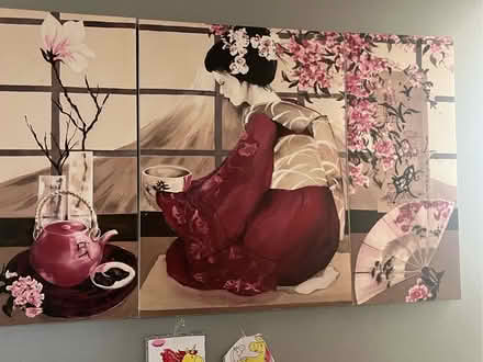 Photo of free Large Chinese wall canvas (Southborough BR2) #1