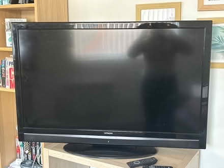 Photo of free 42” hitachi television (Stapleford, Nottingham NG9) #1