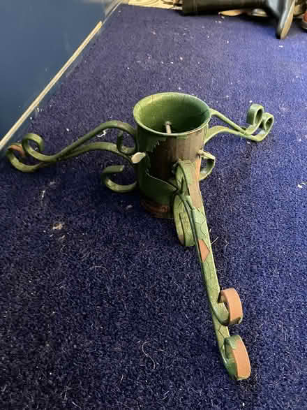 Photo of free Christmas tree holder, metal (Thames Ditton) #2