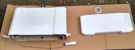 Photo of free High level toilet cistern with accessories (Leyburn DL8) #1