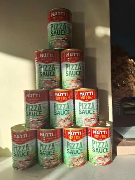 Photo of free A pizza sauce tin tree (East Faversham, ME13) #1
